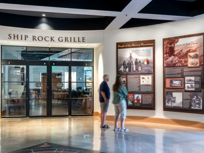 Red Rocks Park Interior Signage